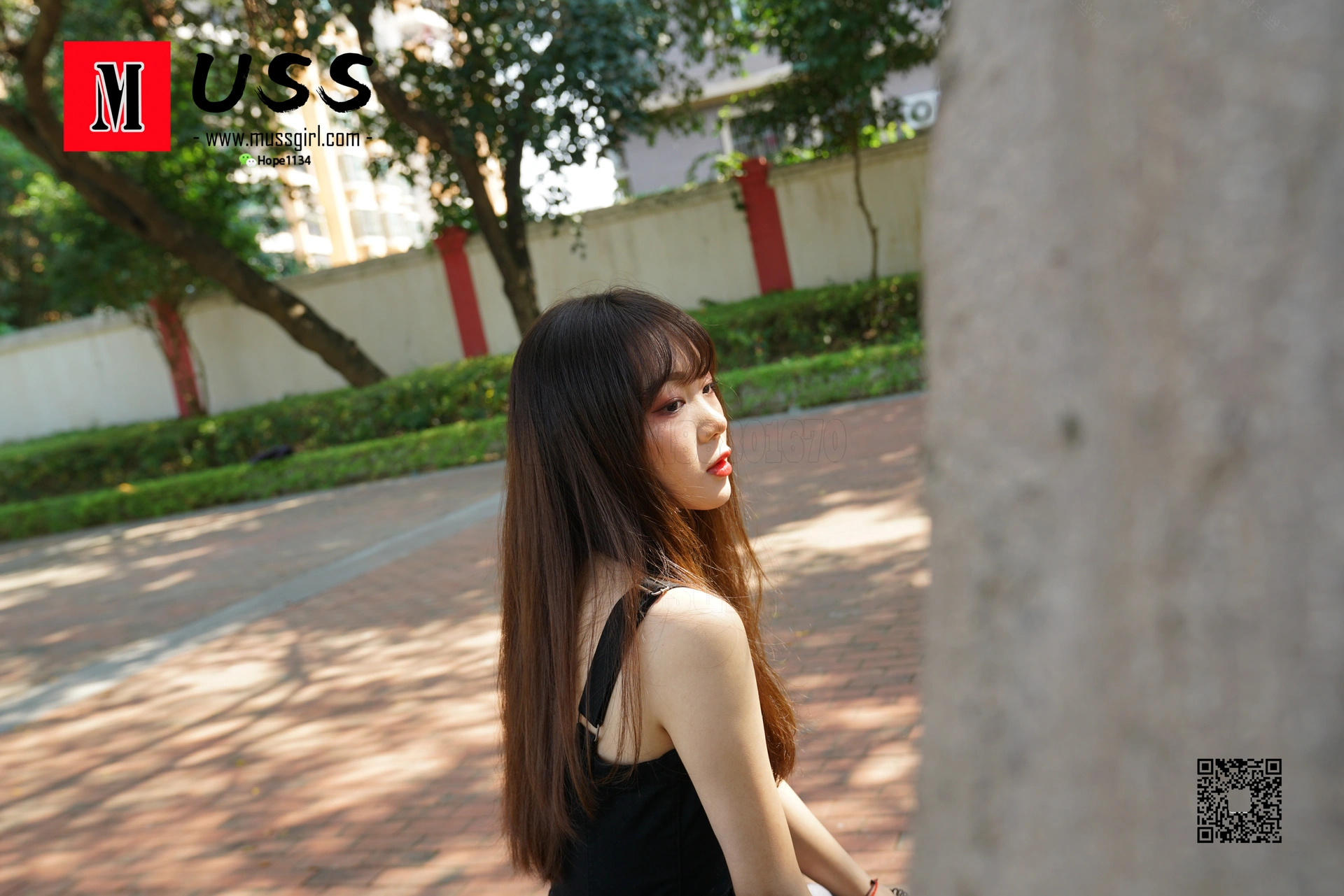 [MussGirl慕丝女郎] NO.077 韩系美少女兼年级第一学霸妹妹瑶瑶清纯校园写真（2.3） 0
